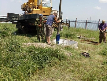 Замена глубинного насоса на скважине в селе Новопавловка